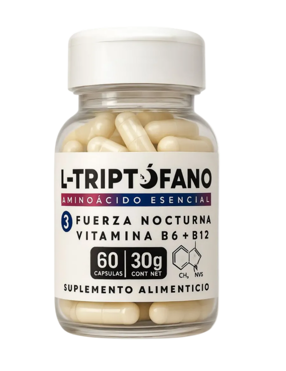 L TRIPTOFANO 60 CAPS