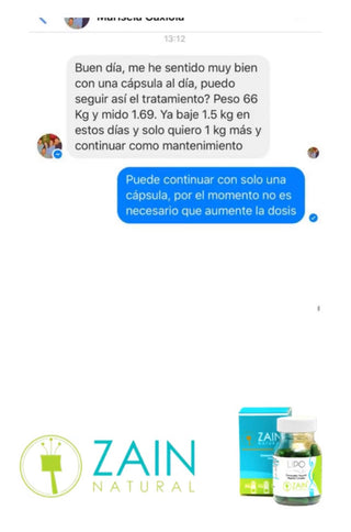 Captura del comentario de Marisela