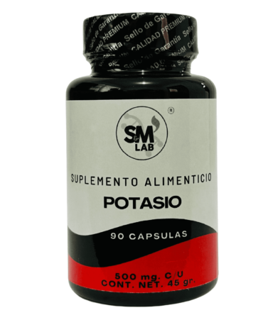 POTASIO SUPLEMENTO ALIMENTICIO 90 CAPSULAS